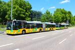 SSB Mercedes Benz Citaro Capacity Wagen 710 und 713 am 10.07.24 in Stuttgart