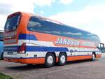Neoplan Cityliner von Janssen Reisen aus Deutschland im Stadthafen Sassnitz am 17.04.2016