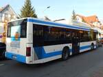 MAN Niederflurbus 2. Generation CNG der Harzer Verkehrsbetriebe in Wernigerode am 27.10.2015