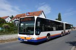 Stadtbus Mainz / Stadtbus Wiesbaden: Mercedes-Benz Citaro Facelift G der ESWE Wiesbaden, aufgenommen im August 2016 in Mainz-Bretzenheim.