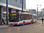ESWE Verkehr MAN Lions City G Wagen 366 am 02.12.17 in Mainz Hbf