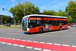ESWE Verkehr Mercedes Benz eCitaro Wagen 156 am 07.09.25 in Wiesbaden
