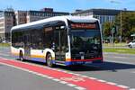 ESWE Verkehr Mercedes Benz eCitaro Wagen 184 am 07.09.25 in Wiesbaden