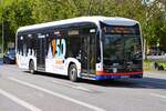ESWE Verkehr Mercedes Benz eCitaro Wagen 205 am 07.09.25 in Wiesbaden