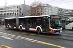 ESWE Verkehr MAN Lions City am 16.02.26 in Mainz Hauptbahnhof