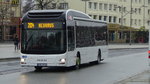 MAN A37 Lion's City Hybrid Euro 6 Bj: 2015 WVG Wagen 92 am Z O B auf der Linie 204 nach Neuhaus Alexanderberg. 