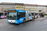WVV Mercedes Benz Citaro 1 Facelift G am 27.12.23 in Würzburg Hbf