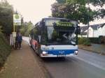 MAN-Bus 0306 auf Linie 606 nach Wuppertal-Erlenrode Hst Schmitteborn  