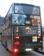 Doppeldeckerbus mit Werbung ALTES MUSEUM, 2006 in Berlin