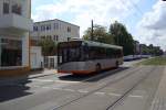 Solaris Bus der stra in Hannover im Ricklinger Stadtweg, am 11.04.09