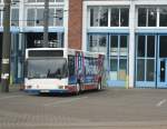 RSAG-Infobus abgestellt auf dem Gelnde der RSAG in Hhe Hamburger Str.in Rostock.(02.06.09)
