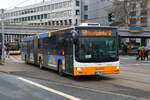 DB Regiobus Mitte MAN Lions City G Wagen 311 am 12.02.24 in Mainz Hauptbahnhof