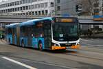 DB Regiobus Mitte MAN Lions City G Wagen 323 am 12.02.24 in Mainz Hauptbahnhof