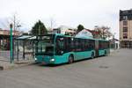 DB Hessen Bus Mercedes Benz Citaro 2 G am 09.02.19 auf der Linie 75 in Frankfurt am Main