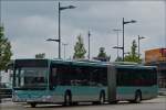 . Mercedes Benz Citaro Gelenkbus aufgenommen am Banhof in Wetzlar.  27.05.2014