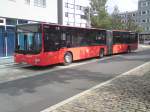 KO-MV 257 ist einer von zwei MAN Lion´s City Gelenkbussen (KO-MV 257 und KO-MV 258) im RMV-Fuhrpark.