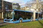 MAN Lion's City 18 Hybrid  Busverkehr Rhein-Neckar , Heidelberg Februar 2023