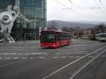 Ein DB Rhein Neckar Bus in Heidelberg Hbf am 28.01.11