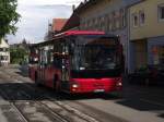 Ein MAN Lions City von DB Rhein Neckar Bus in Seckenheim am 15.05.11