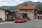 Iveco-Irisbus Crossway von Regionalverkehr Oberbayern (M-RV 1524) als Linie 9611 in Kochel Bahnhof. Aufgenommen 11.7.2022.