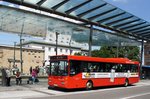 Bus Heilbronn: Mercedes-Benz O 407 vom Regional Bus Stuttgart GmbH (RBS) / Regiobus Stuttgart, aufgenommen im Juli 2016 am Hauptbahnhof in Heilbronn.