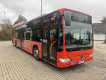 S-RS 2324 (Baujahr 2013) von RBS bzw DB Regiobus Stuttgart steht am 18.10.2020 in Ellwangen.
