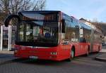 Friedrich Müller Omnibus (FMO) ~ MAN Lions City G ~ März 2019 Besigheim Bahnhof