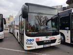 Friedrich Müller Omnibus (FMO) ~ Leihwagen für Klingel Reisen ~ MAN Lions City G ~ April 2019 Ditzingen Bahnhof