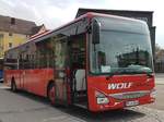 Wolf Reisen Niefern Öschelbronn ~ Iveco Crossway LE ~ April 2019 Mühlacker Bahnhof ~ 702 Mühlacker Bf
