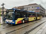 HN-VB 6051 bzw Wagen 51 (Baujahr 2010) von den Stadtwerken Heilbronn steht am 17.2.2020 in Heilbronn, Kaiserstraße 