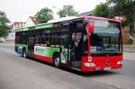 Citaro(Facelift) der Elbe Weser Bahn(EVB) am 22.Juli 2010 auf der Linie 3860 nach Zeven am Bf.Tostedt  