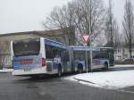 KVG CUXHAVEN MB CITARO G FL mit neuer Werbung am Gymnasium Schulstrae