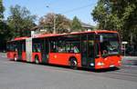 Bus Mainz: Mercedes-Benz Citaro G der DB Regio Bus Mitte GmbH, aufgenommen im August 2019 an der Haltestelle  Goethestraße  in Mainz.