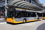 Stadtbus Koblenz: MAN NL der Koblenzer Verkehrsbetriebe GmbH (koveb), aufgenommen im Juli 2020 am Hauptbahnhof in Koblenz.