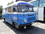 Robur-Bus an der Talsperre Kriebstein 20.6.18
