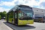 Am 17.06.2017 steht TF-VG 240 auf dem Betriebshof in Luckenwalde zur Feier  25 Jahre VTF . Aufgenommen wurde ein MAN Lion's City Hybrid Solobus.