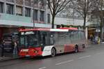 TT Verkehrsbetriebe KOM 2003  AC-TT 6611  Linie 54V, Kohlscheid Forensberger Straße  Aachen, Elisenbrunnen  08.01.2026