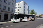 Stadtbus Aschaffenburg / Verkehrsgemeinschaft am Bayerischen Untermain (VAB): Mercedes-Benz Citaro C2 der Stadtwerke Aschaffenburg Verkehrs-GmbH (STWAB), aufgenommen im September 2016 in der Nähe