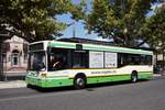 Stadtbus Aschaffenburg / Verkehrsgemeinschaft am Bayerischen Untermain (VAB): Mercedes-Benz O 405 N der Stadtwerke Aschaffenburg Verkehrs-GmbH (STWAB), aufgenommen Ende Juli 2018 am Hauptbahnhof in