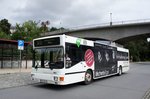 Bus Aue / Bus Erzgebirge: MAN EL der RVE (Regionalverkehr Erzgebirge GmbH), aufgenommen im August 2016 am Bahnhof von Aue (Sachsen).