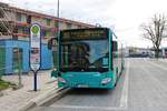 ICB Mercedes Benz Citaro 2 G Wagen 420 am 21.03.20 in Bad Vilbel Bhf 