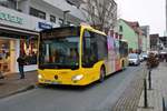 Vilbus Mercedes Benz Citaro 2 am 18.12.20 in Bad Vilbel Niddaplatz