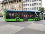 MAN Lion's City 12E, Wagen 190, unterwegs am Leopoldsplatz in Baden-Baden am 26.09.2025