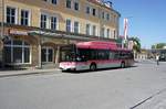 Bus Bayreuth / Verkehrsverbund Großraum Nürnberg (VGN): MAN NÜ CNG vom Omnibusverkehr Franken GmbH (OVF) / Frankenbus, aufgenommen im Juli 2018 im Stadtgebiet von Bayreuth.