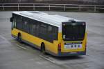 Berechtigte Pause oder Wendezeit am 17.01.2015 für den Busfahrer von B-V 2298 (Mercedes Benz Citaro Low Entry) am S-Bahnhof Berlin Marzahn.