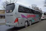 Z-PL 1016 steht am 18.01.2015 in Berlin, Jesse-Owens-Allee. Aufgenommen wurde ein Neoplan Cityliner.
