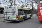 B-RG 8617 fährt am 01.04.2015 auf der Linie 204 zur Hertzallee. Aufgenommen wurde ein Mercedes Benz Citaro Facelift / Berlin Zoologischer Garten.
