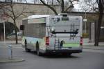 B-RG 8617 fährt am 01.04.2015 auf der Linie 204 zur Hertzallee. Aufgenommen wurde ein Mercedes Benz Citaro Facelift / Berlin Zoologischer Garten.
