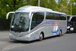 Am 07.05.2015 steht OP 74797 (Scania Irizar) abgestellt in Berlin.