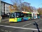 Scania Citywide auf der Linie 134 nach Berlin Kladow Hottengrund an der Haltestelle Berlin Spandau Am Omnibushof.(12.11.2016)  